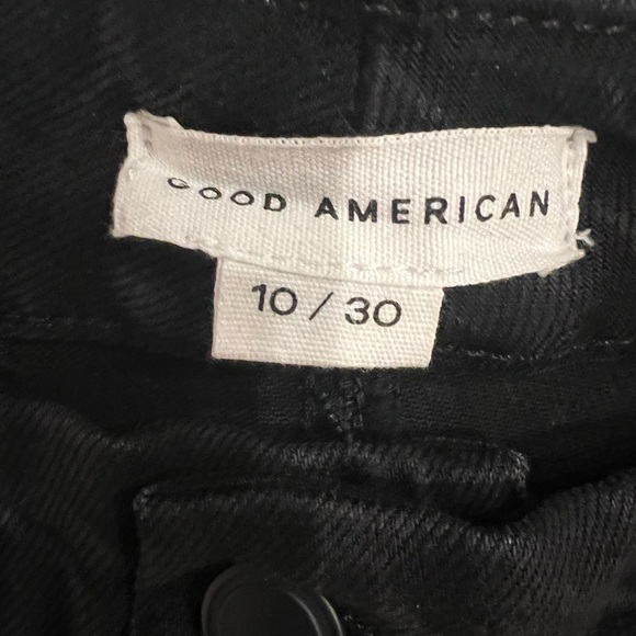 Good American Soft-tech Good Petite Straight Jeans - Picture 3 of 7